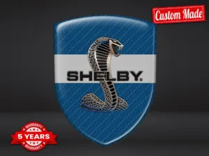 Ford Shelby Emblèmes Silicone Auto Pro Personnalisables Résistants